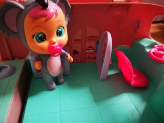 Bebe Llorón Koala con Caravana