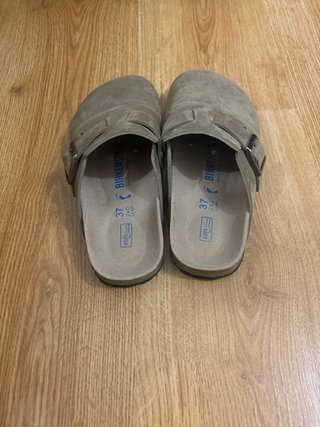 Zuecos Beige