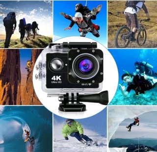 TELECAMERA 4K SPORT WIFI ACTION ULTRA HD 16mp Suba