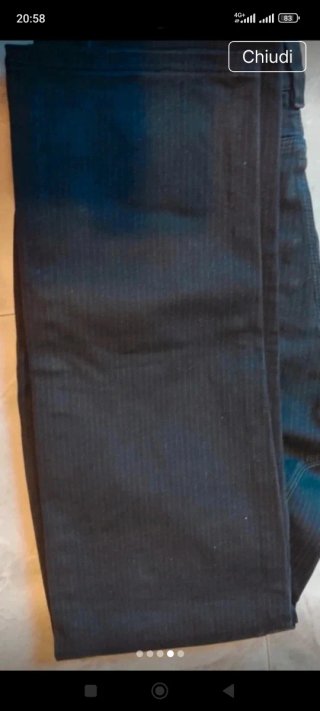 Pantaloni uomo marroni taglia 34