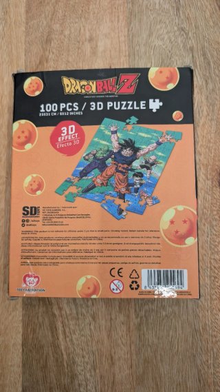 Puzzle 3D Dragon Ball Z 100 pcs