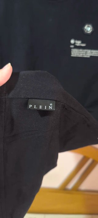 Camiseta Philipp Plein Negra Talla XL
