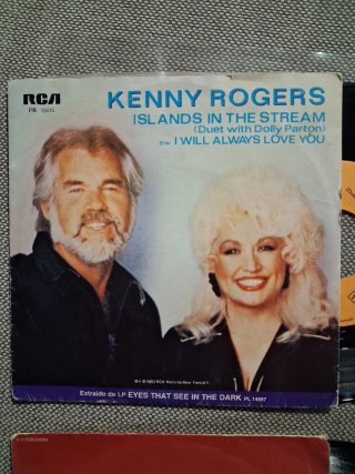 Kenny Rogers lote 4 vinilos 7" 45 rpm