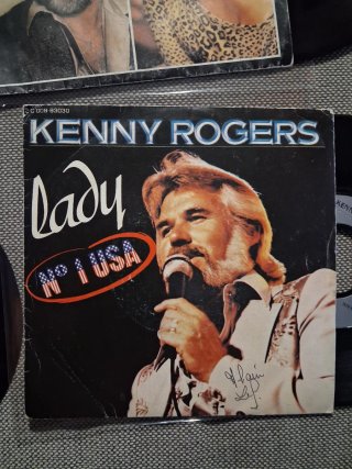 Kenny Rogers lote 4 vinilos 7" 45 rpm