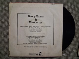 Kenny Rogers lote 4 vinilos 7" 45 rpm