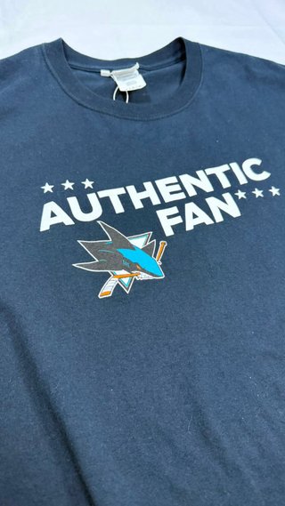 T-Shirt San Jose Sharks Authentic Fan NHL XL
