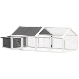 Gallinero Exterior Madera 240x112.5x76 cm