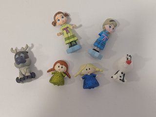 Casita Frozen Elsa y Anna (Disney)-Como nueva