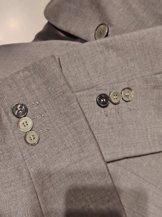 Traje slim fit Fórmula Joven gris T46 y T38