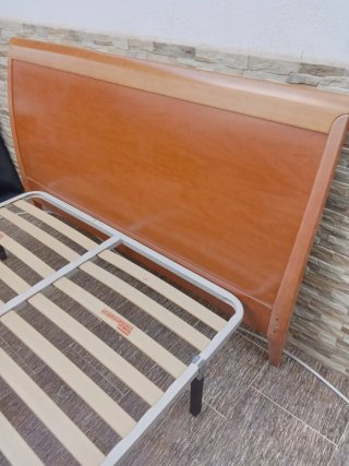 Somier Pikolin 135x182 con patas y cabecero