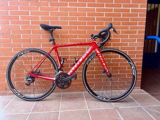 Bici da strada Carbono Ultegra Di2 Rotor INspider