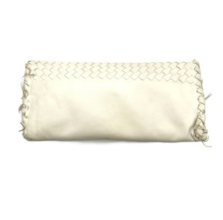 Bolso Clutch Bottega Veneta Blanco