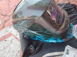 Guantes de trabajo y herramientas