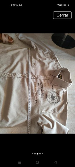 Camisa Atlas for Men Beige