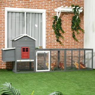 Gallinero Grande Exterior Madera 300x66x11