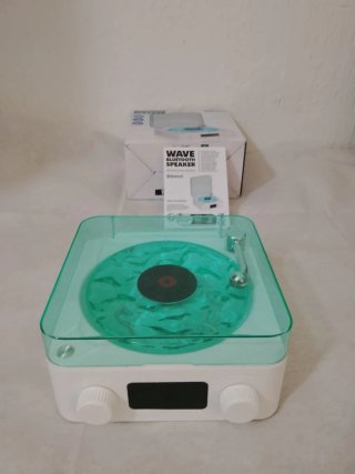 Speaker Bluetooth retro design giradischi