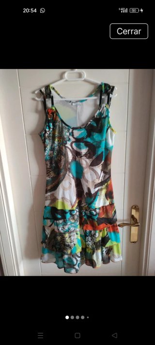 Vestido vintage estampado de heine
