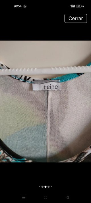 Vestido vintage estampado de heine