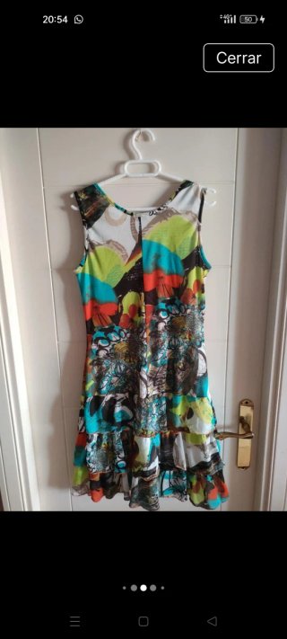Vestido vintage estampado de heine