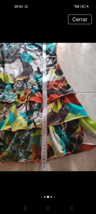 Vestido vintage estampado de heine