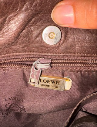 Bolso Loewe Flamenco Marrón