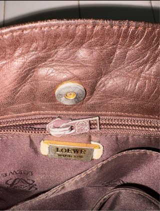 Bolso Loewe Flamenco Marrón