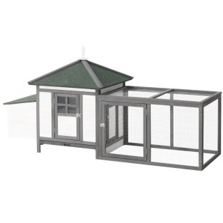 Gallinero Exterior Madera y Metal