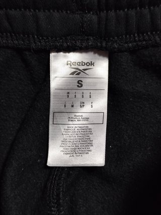 Jogger Reebok Hombre Talla S Negro