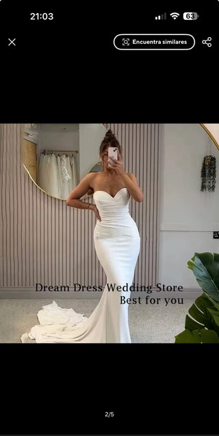 Vestido de Novia Sirena con Encaje