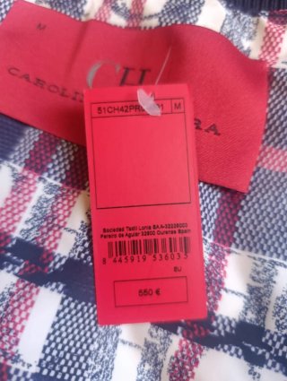Chaqueta Carolina Herrera Hombre Azul