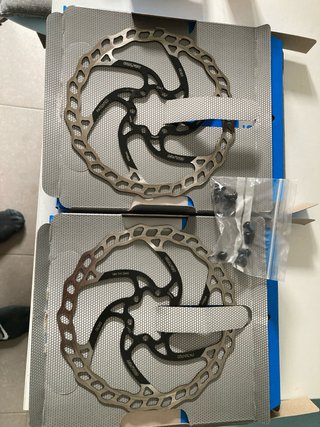2 Discos Freno MTB Galfer Patented 180mms