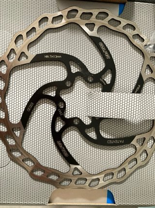 2 Discos Freno MTB Galfer Patented 180mms