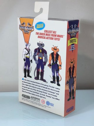 Throttle Biker Mice da Marte Nacelle Action figure