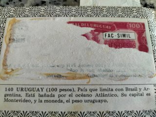 Álbum de cromos Dinero de todos los países