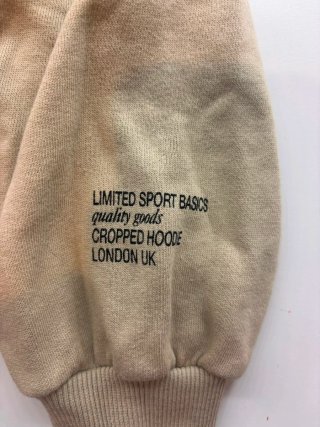 Sudadera Corta Beige Zara /Muy buen estado /TallaS