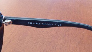 Occhiali da sole Prada SPR 21N donna neri