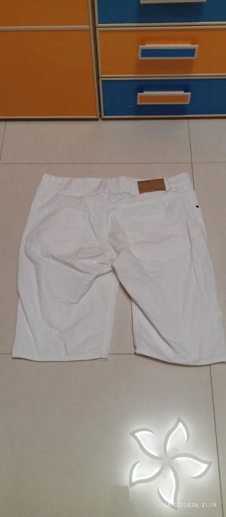 Pantaloncini Terranova Bianchi Taglia 48