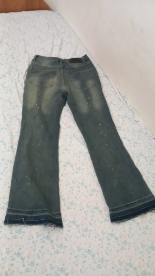 Jeans Uomo Flared Taglia XS