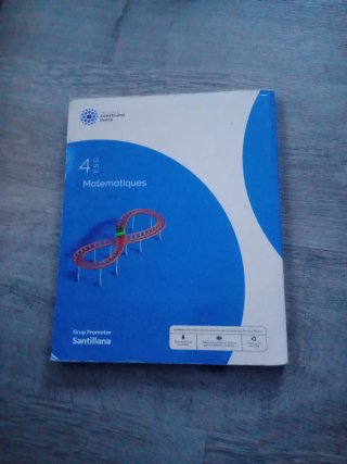 Libro de matemáticas 4to de la eso