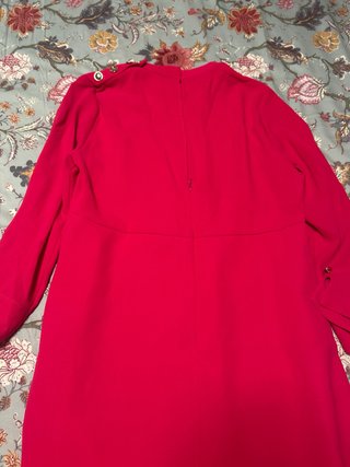 Vestido Zara Rosa Fucsia Talla XL