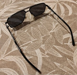 Occhiali da sole Louis Vuitton neri e argento