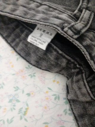 Jeans baggy uomo grigi