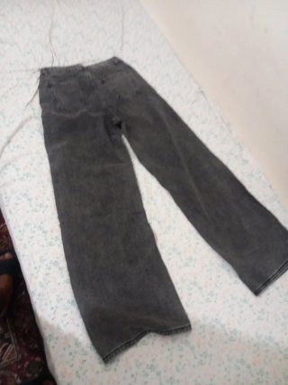 Jeans baggy uomo grigi