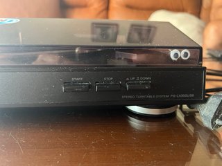 Giradischi Sony Nero