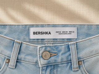 Shorts vaqueros Bershka tiro alto rotos