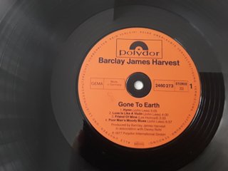 Barclay James Harvest - Gone to Earth LP Germania
