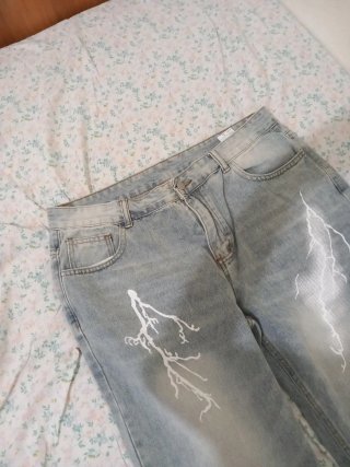 Jeans Baggy L - Stile Lightning