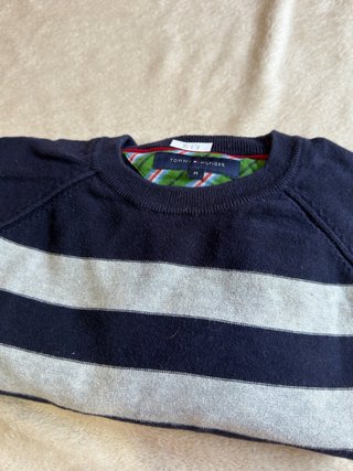 Jersey Tommy Hilfiger Pima Algodón Cachemira Rayas