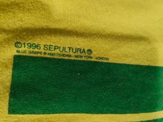 Camiseta Sepultura Brasil 10 Vintage