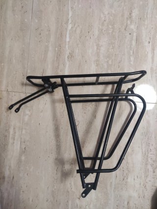 Portaequipajes Bicicleta Acero Inoxidable